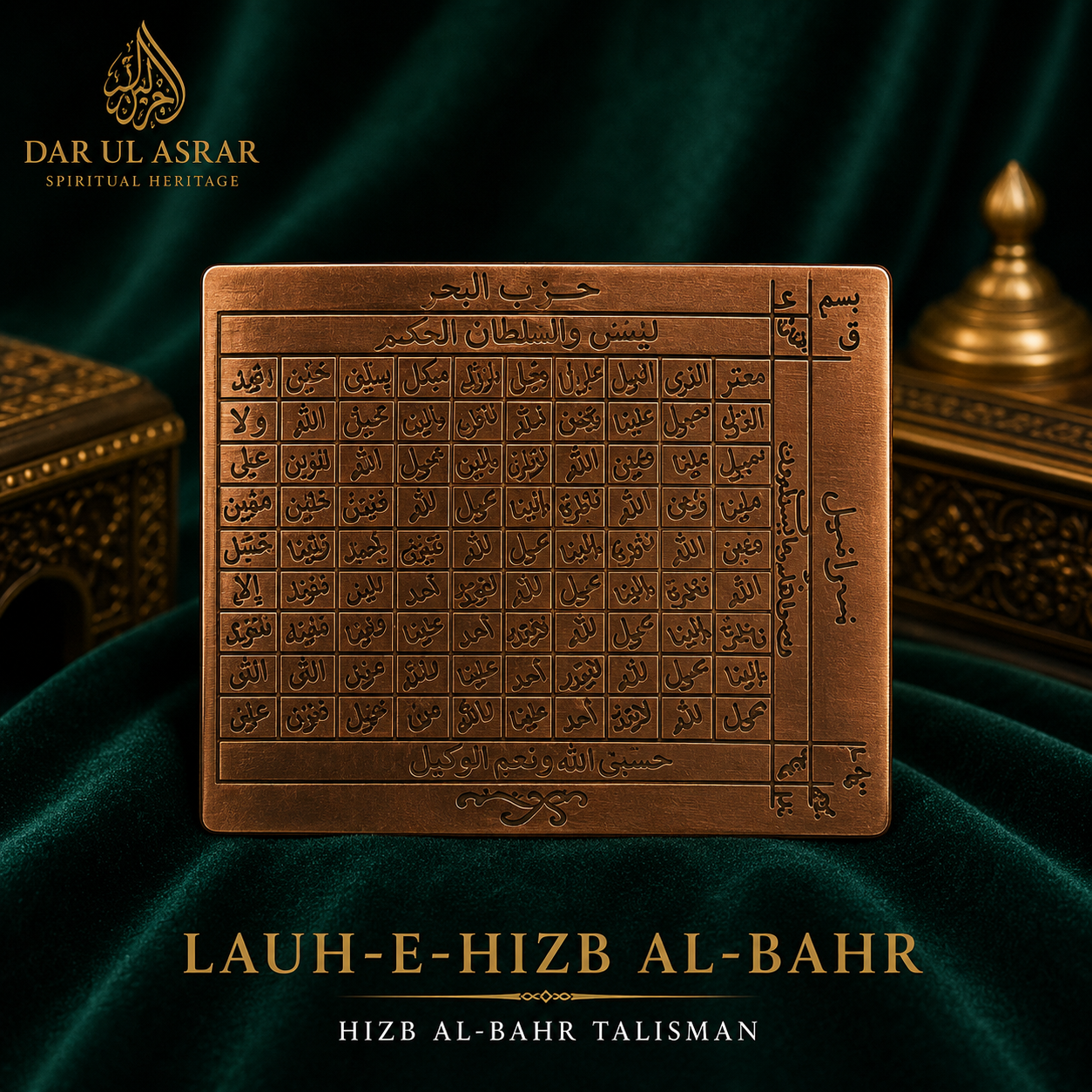 Lauh-e-Hizb al-Bahr (Hizb al-Bahr Talisman)